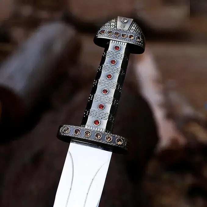 Authentic Viking Ragnar Lothbrok Sword - Sword of Kings - Hand-Forged 440c Stainless Steel Blade